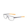 Nike 8157 Eyeglasses 039 matte smoke grey / total orange - product thumbnail 3/4