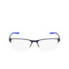 Nike 8159 Eyeglasses 411 matte obsidian / racer blue - product thumbnail 1/3