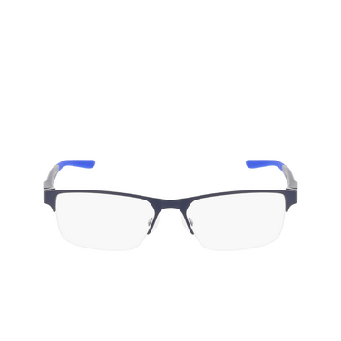 Nike 8159 Eyeglasses 411 matte obsidian / racer blue - front view