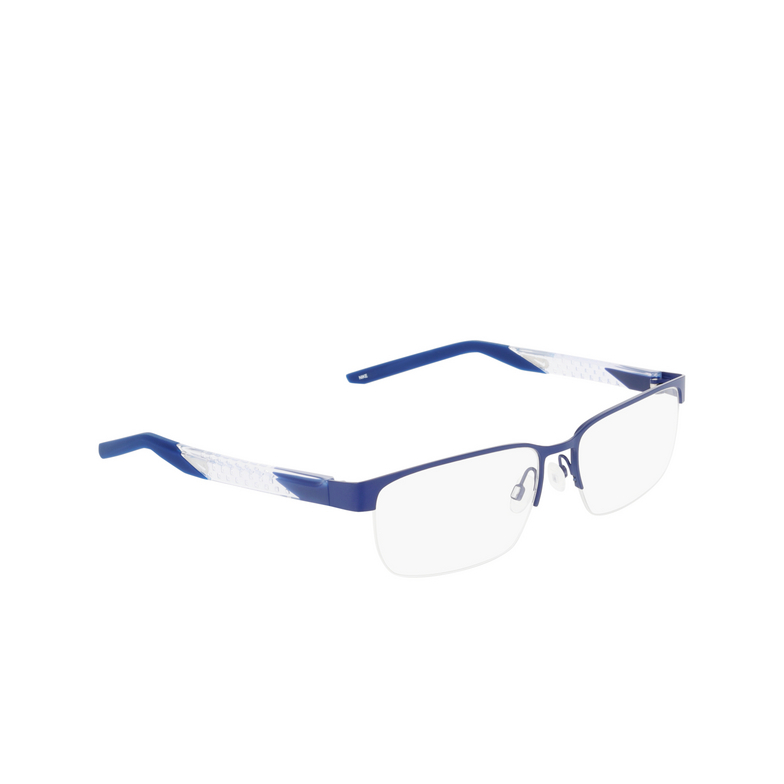 Nike 8184 Eyeglasses 412 matte blue void - 2/3