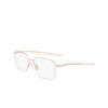 Nike 8214 Eyeglasses 780 shiny rose gold - product thumbnail 3/4