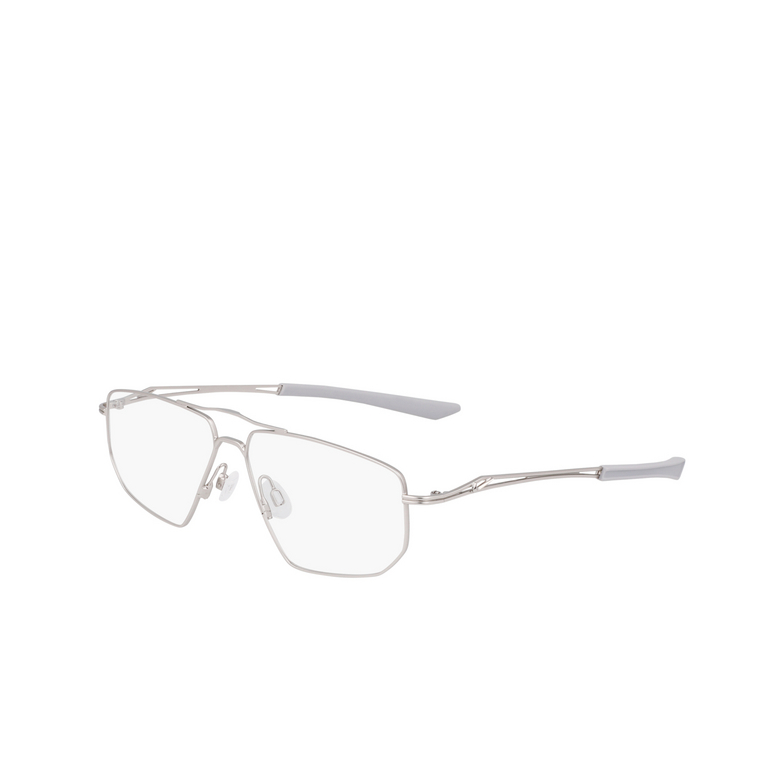 Nike 8215 Eyeglasses 045 satin silver - 3/4