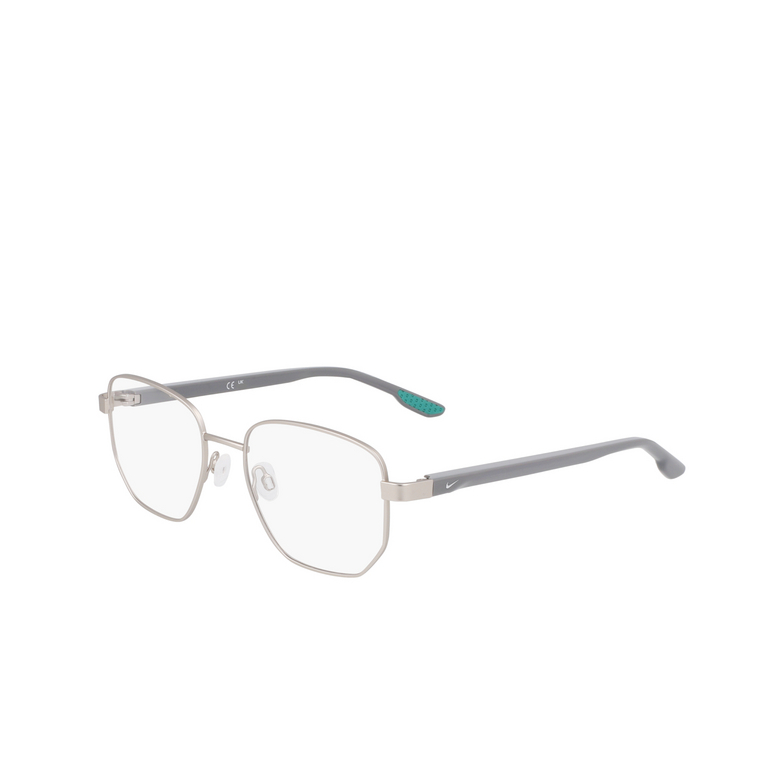 Gafas graduadas Nike 8400 045 satin silver / grey - 3/4