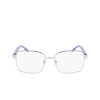 Nike 8401 Eyeglasses 045 shiny silver / blue - product thumbnail 1/4