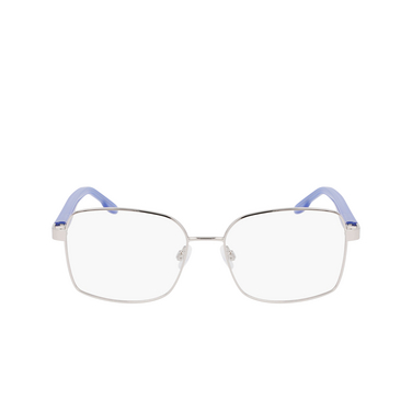 Gafas graduadas Nike 8401 045 shiny silver / blue - Vista delantera