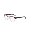 Nike 8402 Eyeglasses 605 burgundy / silver - product thumbnail 3/4