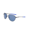 Lunettes de soleil Nike ACE DRIVER I PL 993 satin gunmetal / polr lite blu - Vignette du produit 3/4