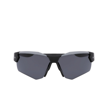 Lunettes de soleil Nike CLOAK DUO 010 matte black / grey - Vue de face