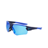 Lunettes de soleil Nike CLOAK DUO 410 matte obsidian / blue mirror - Vignette du produit 3/4