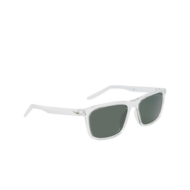 Nike EMBAR P Sunglasses 900 clear / polar green - three-quarters view