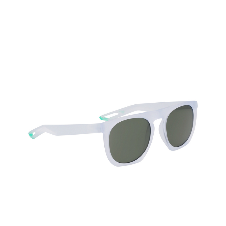 Lunettes de soleil Nike FLATSPOT XXII 013 matte pure platinum / green - 2/4