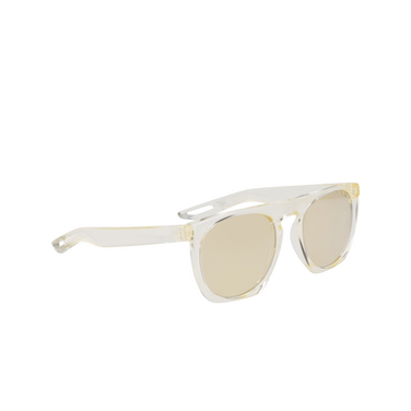 Nike FLATSPOT XXII M Sunglasses 113 coconut milk / gold mirror - three-quarters view