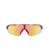 Nike FLYFREE SHIELD E Sunglasses 065 mt smok gry / road orag mir / clr - product thumbnail 1/4