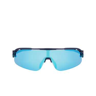 Nike FLYFREE SHIELD P Sunglasses 410 mat obsdian / polar blu mir / road - front view