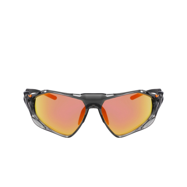 Lunettes de soleil Nike IF1113X 084 smoke grey / road orange mirror - Vue de face