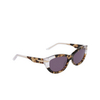 Lunettes de soleil Nike IH0918X 201 khaki tortoise / violet - Vignette du produit 2/3