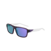 Lunettes de soleil Nike LIVEFREE TEMPO EV24044 553 dark raisin / purple mirror - Vignette du produit 3/4