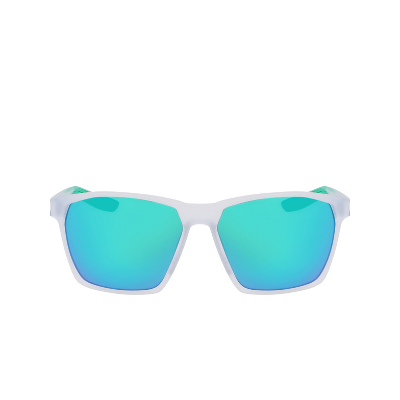 Gafas de sol Nike MAVERICK M 013 matte pure platinum / gren mir - 1/4