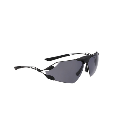 Nike ZEUS EDGE P Sunglasses 010 matte black / polar grey - three-quarters view