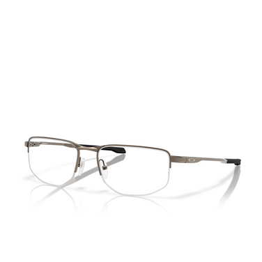 Oakley ADDAMS 0.5 Eyeglasses 303502 pewter - three-quarters view