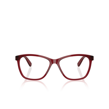 Oakley ALIAS Eyeglasses 815509 polished translucent brick red - front view