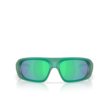 Occhiali da sole Oakley BELLEVILLE 949104 matt transparent viridian - frontale