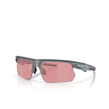 Oakley BISPHAERA Sunglasses 940019 matte crystal black - three-quarters view