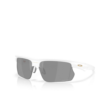 Oakley BISPHAERA Sunglasses 940022 matte white - three-quarters view
