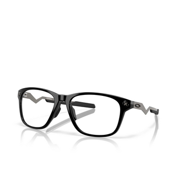 Lunettes de vue Oakley CEREBRAL 818705 polished black - Vue trois quarts