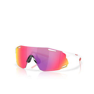 Oakley CYBR DYNO Sonnenbrillen 951303 polished white - Dreiviertelansicht
