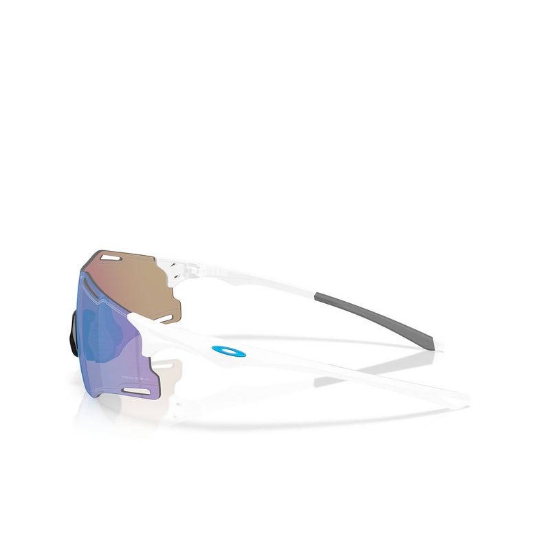 Oakley CYBR ZERO Sonnenbrillen 951202 polished white - 3/4