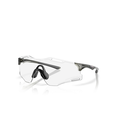 Oakley CYBR ZERO Sonnenbrillen 951206 polished black - Dreiviertelansicht