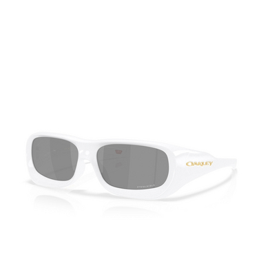 Lunettes de soleil Oakley DE SOTO 949402 pearl white - Vue trois quarts