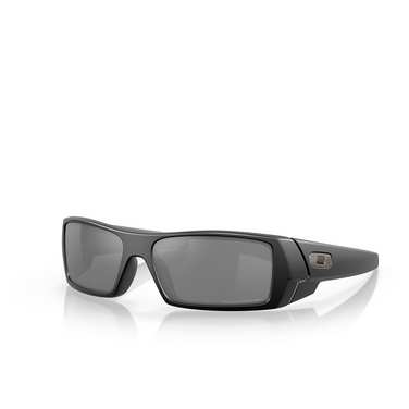 Oakley GASCAN Sunglasses 12-856 matte black - three-quarters view
