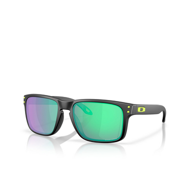 Oakley HOLBROOK Sunglasses 9102AI matte black - three-quarters view