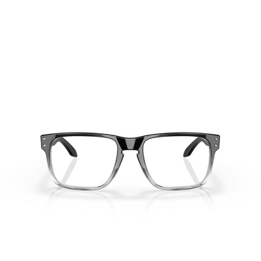 Oakley HOLBROOK RX Eyeglasses 815606 polished black clear fade - front view