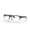 Occhiali da vista Oakley HOLBROOK RX 815606 polished black clear fade - anteprima prodotto 2/4