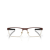 Oakley METAL PLATE TI Eyeglasses 515305 satin grenache - product thumbnail 1/4