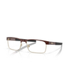 Oakley METAL PLATE TI Eyeglasses 515305 satin grenache - product thumbnail 2/4