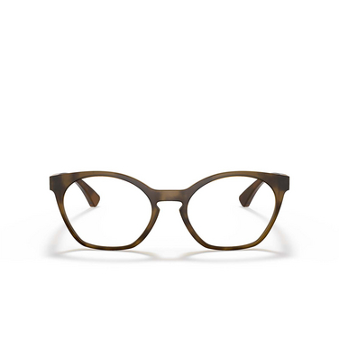 Occhiali da vista Oakley 816802 satin brown tortoise - frontale