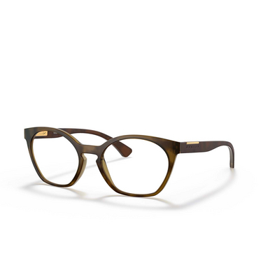Occhiali da vista Oakley 816802 satin brown tortoise - tre quarti
