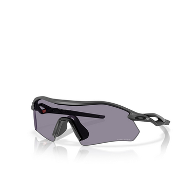 Occhiali da sole Oakley RADAR PLATE 949506 matte black - tre quarti