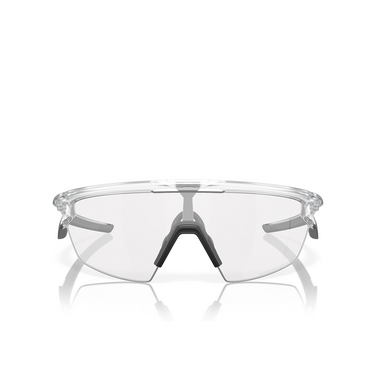 Lunettes de soleil Oakley SPHAERA 940307 matte clear - Vue de face