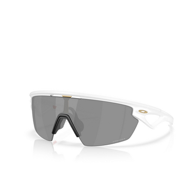 Oakley SPHAERA Sunglasses 940324 matte white - three-quarters view