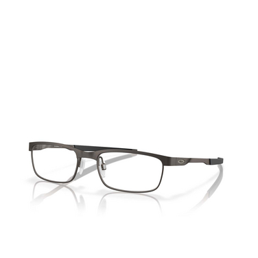 Lunettes de vue Oakley STEEL PLATE 322202 powder cement - Vue trois quarts