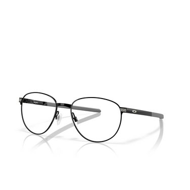 Gafas graduadas Oakley SWAY BAR R 508104 polished black - Vista tres cuartos