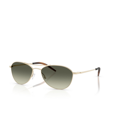 Oliver Peoples AERO II Sunglasses 5035BH gold - three-quarters view