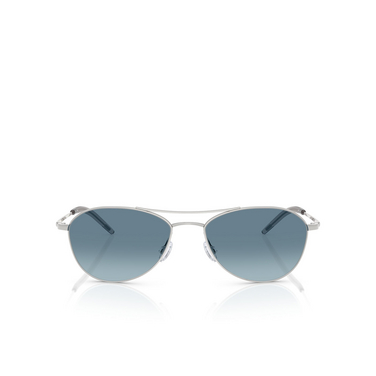 Lunettes de soleil Oliver Peoples AERO II 5036Q8 silver - Vue de face