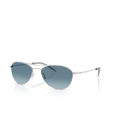 Occhiali da sole Oliver Peoples AERO II 5036Q8 silver - tre quarti