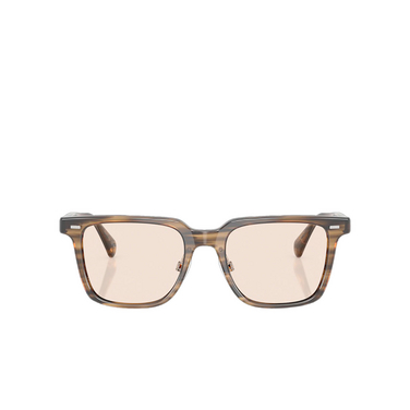 Occhiali da sole Oliver Peoples MR. FEDERER II 171973 olive smoke - tre quarti